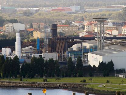 La factoría de Megasa en Narón (A Coruña)