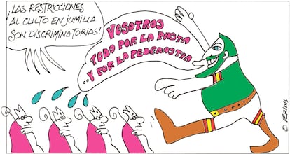 Viñeta de Peridis del 11 de agosto de 2025.