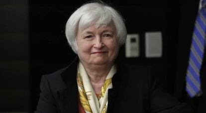 Janet Yellen, tras la reuni&oacute;n de la Fed del mi&eacute;rcoles pasado