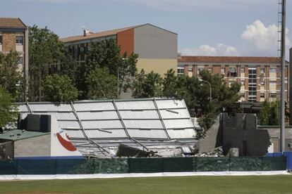 El derrumbe del túnel de bateo de Sant Boi costó la vida a cuatro niños de entre 9 y 12 años.