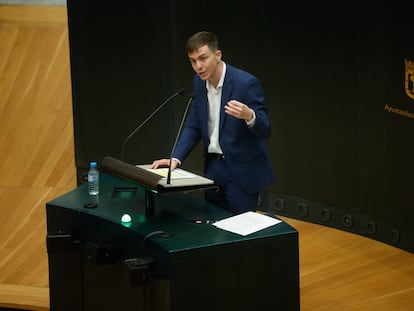 Eduardo Rubiño portavoz del grupo Más Madrid en el Ayuntamiento de Madrid