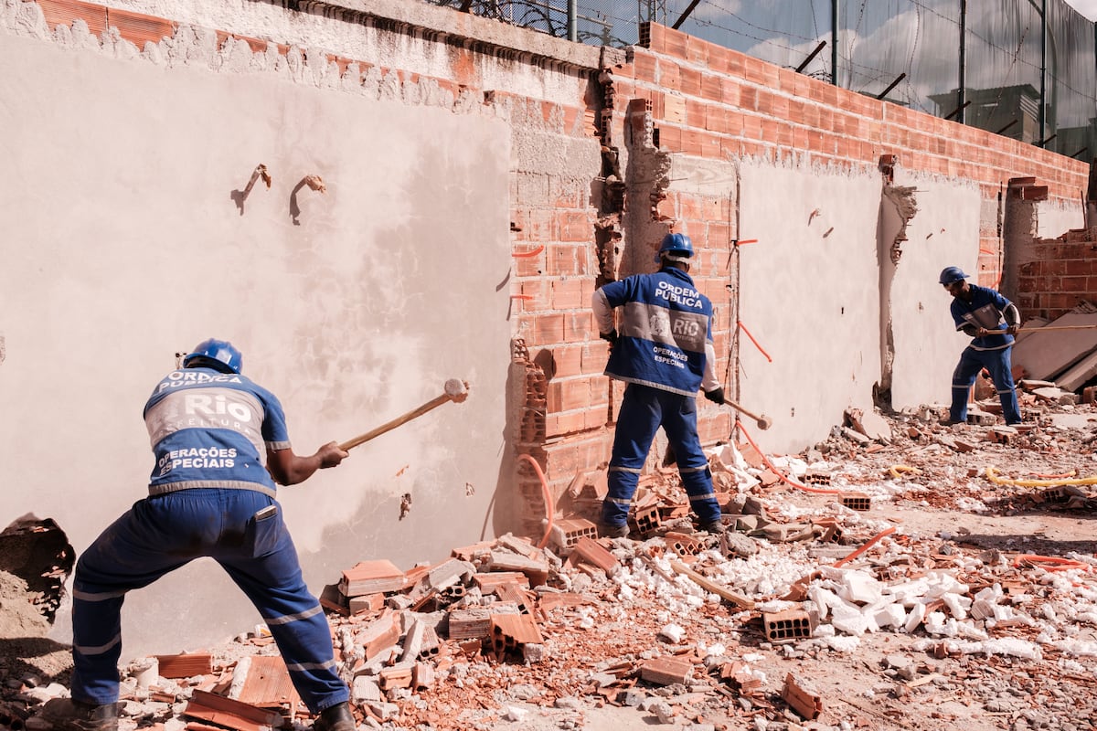 Knocking down buildings with sledgehammers: Rio de Janeiro’s latest fight against organized crime