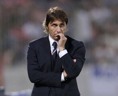 Antonio Conte, seleccionador italiano.