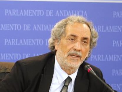 El defensor del Pueblo andaluz, Jos&eacute; Chamizo. 