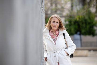 María Luisa Campano, que fue diagnosticada de cáncer de colon gracias al test, el 14 de abril en Málaga.
