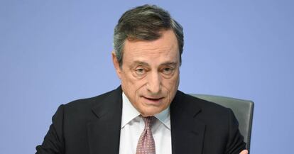 Mario Draghi, presidente del BCE