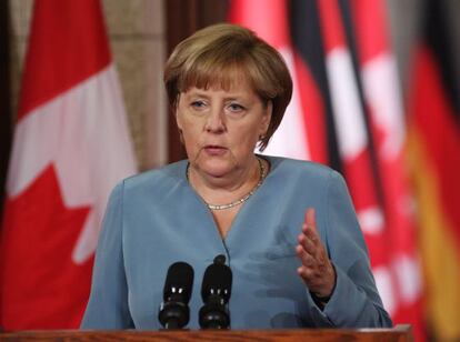 La cancillera alemana, Angela Merkel.