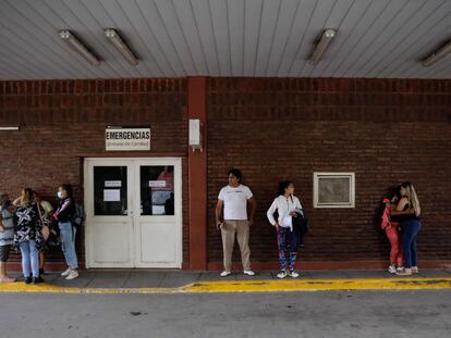 Frente del Hospital Bocalandro, donde atendieron a pacientes víctimas de cocaína adulterada, el 5 de febero pasado.