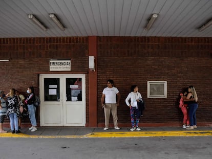 Frente del Hospital Bocalandro, donde atendieron a pacientes víctimas de cocaína adulterada, el 5 de febero pasado.