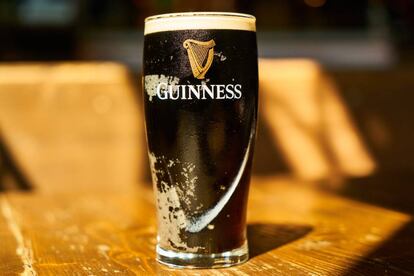 Una Guinness, la cerveza Stout más famosa del mundo.