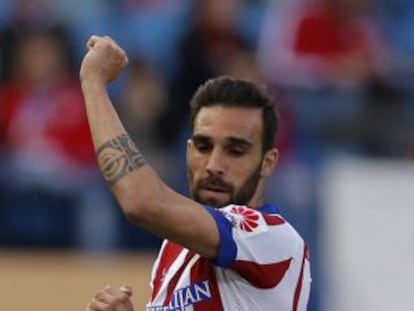 Jes&uacute;s G&aacute;mez, en el partido ante la Real Sociedad.