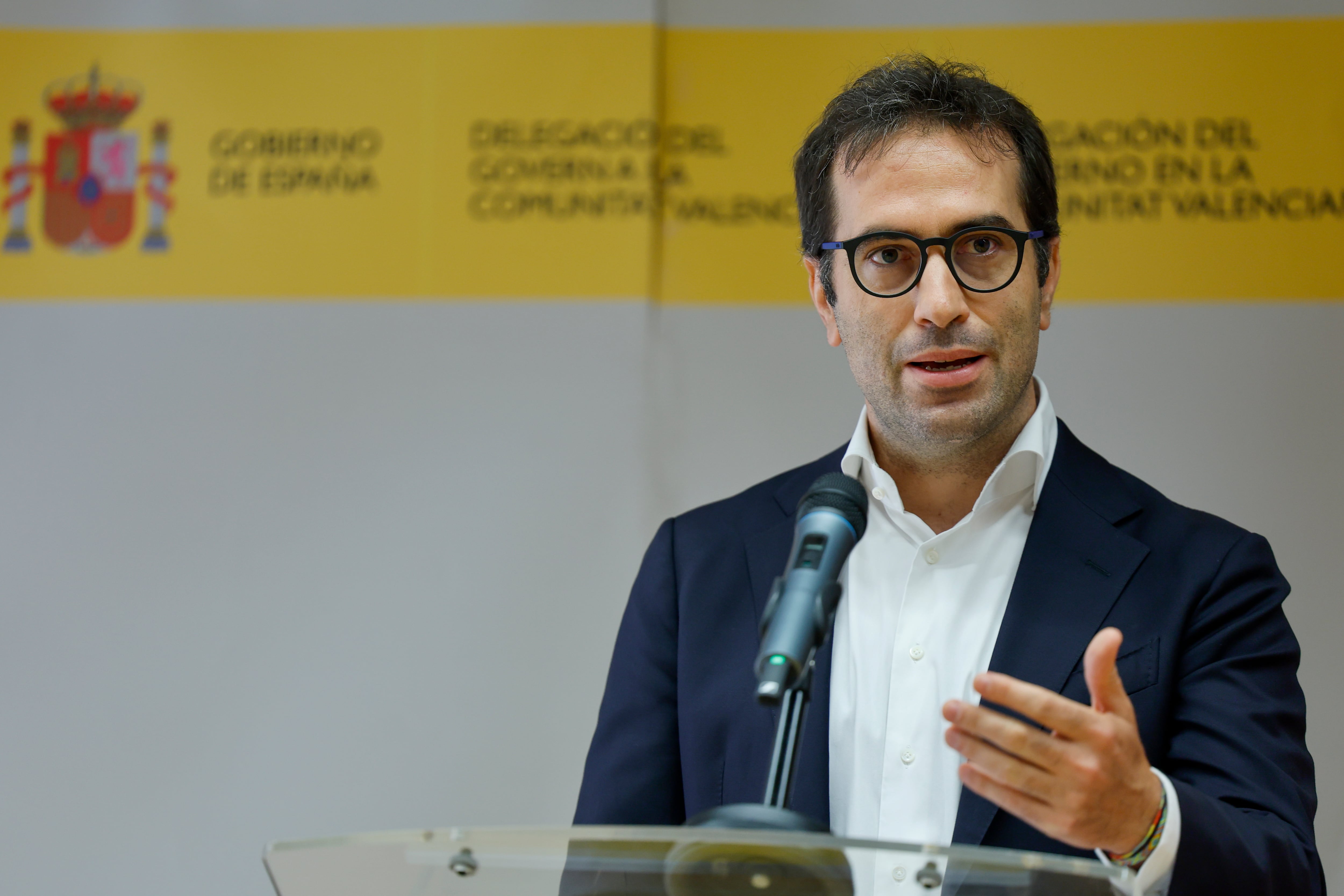 Carlos Cuerpo, el 17 de septiembre tras una reunión de la sectorial de Comercio.
