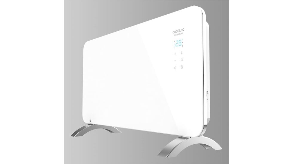 Este calefactor eléctrico se puede usar sin problemas en el baño.