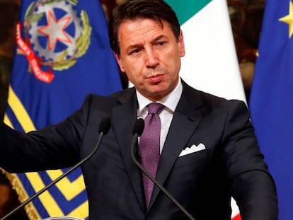 Primer ministro italiano, Giuseppe Conte