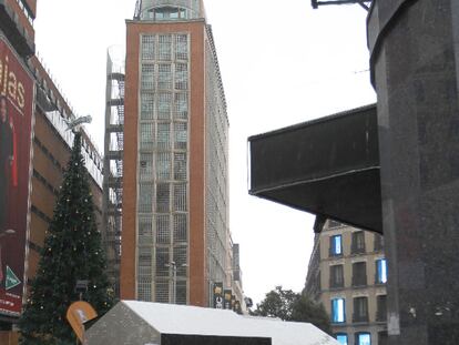 El estado actual del edificio.