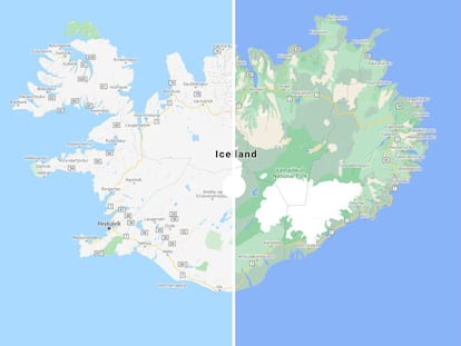 Los distintos paisajes de Islandia se vuelven más fáciles de interpretar en el nuevo sistema