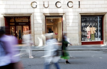 Una tienda de Gucci en Roma.