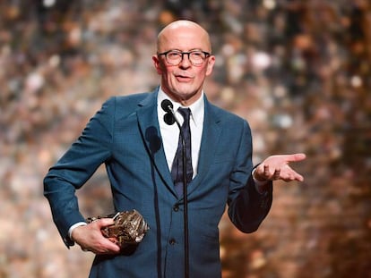 Jacques Audiard, en la entrega de los Premios César en febrero.