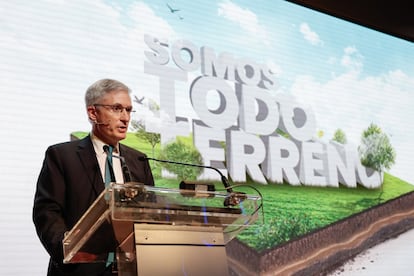 Eduard Mendiluce, consejero delegado de Aliseda, en un evento celebrado este miércoles en Madrid.