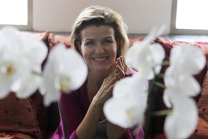 Anne-Sophie Mutter, que actuó esta semana en Madrid y A Coruña, fotografiada el pasado jueves.