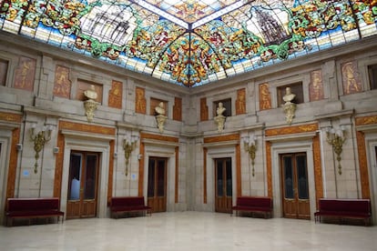 Interior del Patio de Cristales.