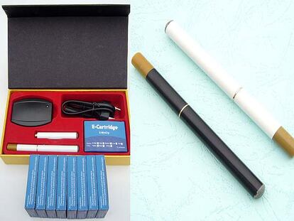 El kit del fumador virtual.