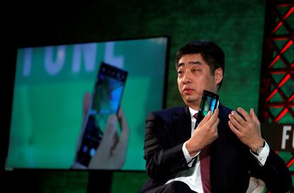 Ken Hu, presidente de Huawei.