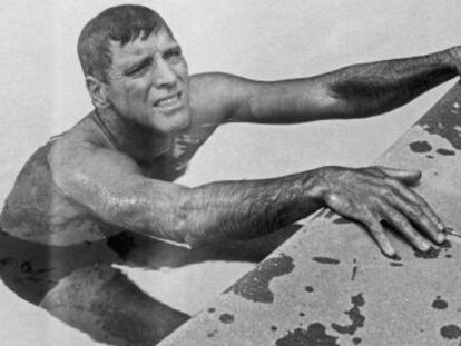 Burt Lancaster, en un fotograma de la pel&iacute;cula &#039;El nadador&#039;, adaptaci&oacute;n al cine de un relato de John Cheever. 