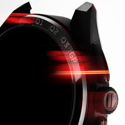 Detalle del TAG Heuer Connected Calibre E5 45mm x Formula 1