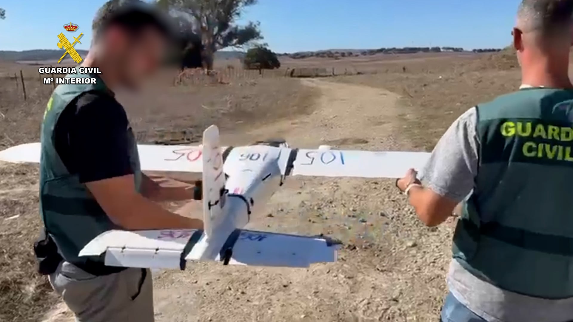 Desarticulada una banda que utilizaba drones manipulados para introducir hachís desde Marruecos
