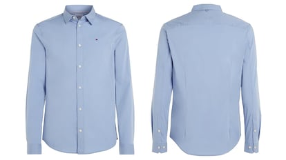camisa tommy hilfiger hombre manga larga​