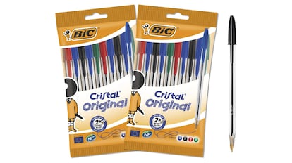Pack de bolígrafos de colores.