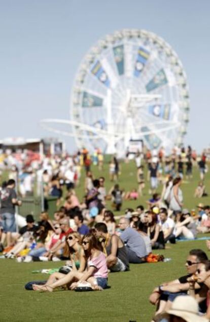 Asistentes a Rock In Rio Madrid en 2012