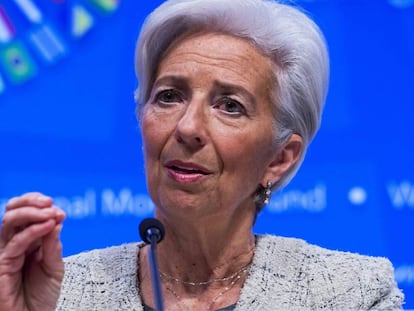 A diretora-gerente do FMI, Christine Lagarde.