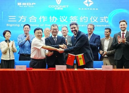Santana Motors, Zhengzhou Nissan y Anhui Coronet sellan su alianza para la fabricar vehículos todoterreno en Linares.