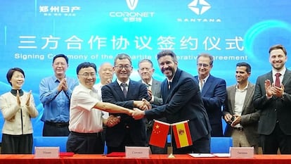 Santana Motors, Zhengzhou Nissan y Anhui Coronet sellan su alianza para la fabricar vehículos todoterreno en Linares.