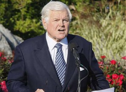 El fallecido senador Ted Kennedy.