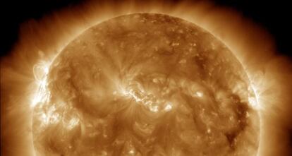 El Sol visto por el observatorio espacial SDO.