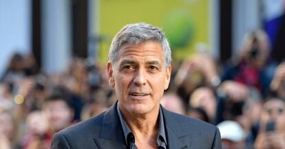 George Clooney attends the premiere of "Suburbicon" in Toronto.