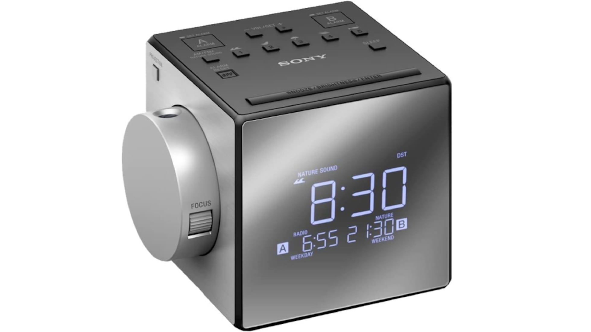 Elbe Radio Despertador Con Bluetooth, Color Negro | Cuotas sin interés