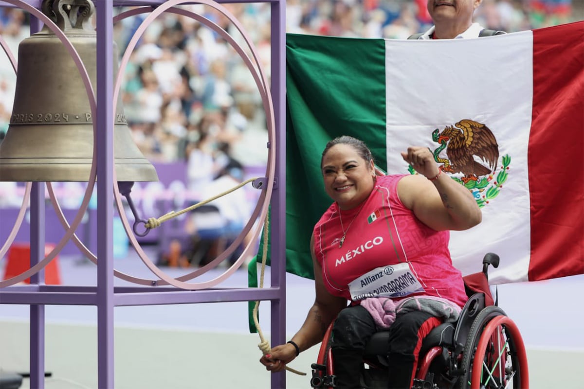 Gloria Zarza conquista la primera medalla de oro para México en los paralímpicos de París 2024