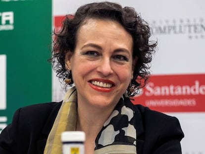 La ministra de Trabajo, Magdalena Valerio.