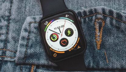 Apple Watch en un bolsillo