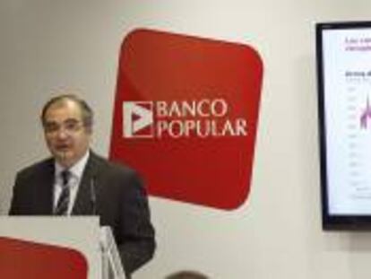 El presidente del Banco Popular, Ángel Ron. EFE/Archivo