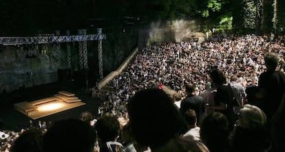 Espectacle al Festival Grec. 