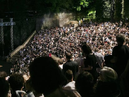 Espectacle al Festival Grec.