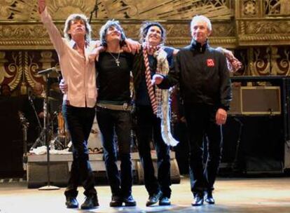 <i>Shine a light,</i> el documental de Martin Scorsese sobre los Rolling Stones.