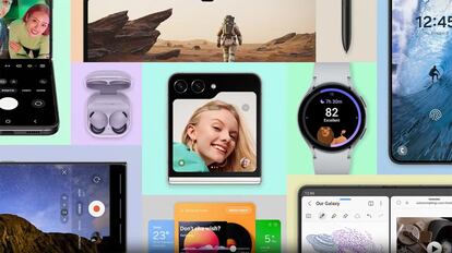 One UI con dispositivos de Samsung