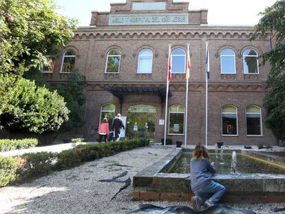 El hospital del Ni&ntilde;o Jes&uacute;s en Madrid, donde era tratado el ni&ntilde;o.