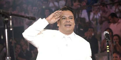 El cantante mexicano Juan Gabriel, fallecido en agosto.